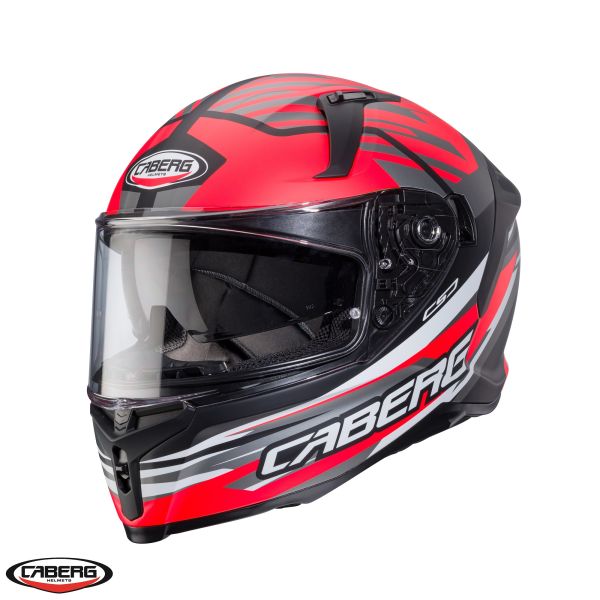 Casti Moto Integrale Caberg Casca Moto Full-Face/Integrala Avalon X  SV Kira L7 Matt Black/Grey/Red 24