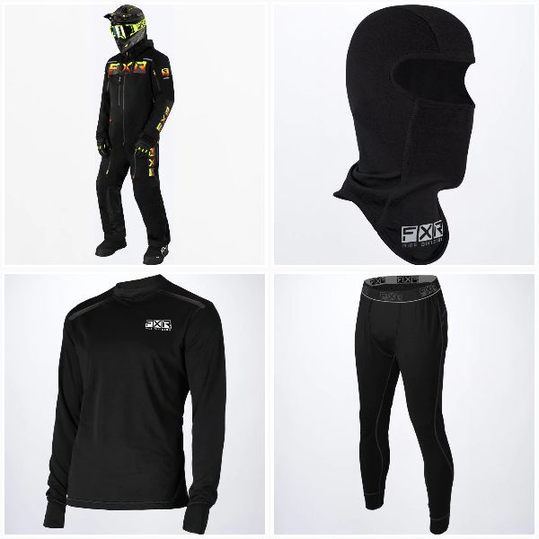 Combinezoane Snow FXR Combo FXR Combinezon Maverick + FXR Cagula Tenacious + FXR Bluza + Pantaloni Tenacious
