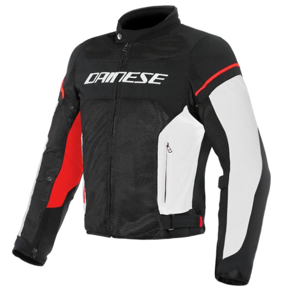 Echipamente DAINESE Dainese Geaca Moto Textila Air Frame D1 Tex Black/White/Red 23