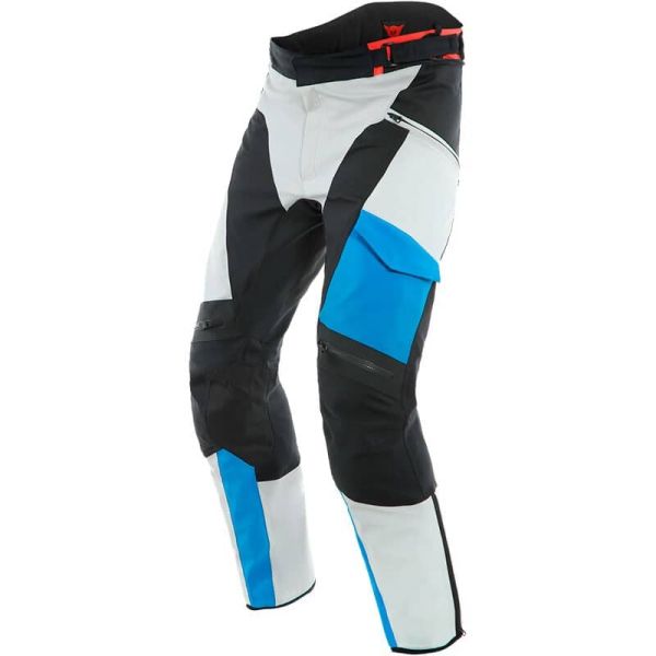 Pantaloni Moto Textil Dainese Pantaloni Textili Tonale D-Dry Glacier-Gray/Blue/Black