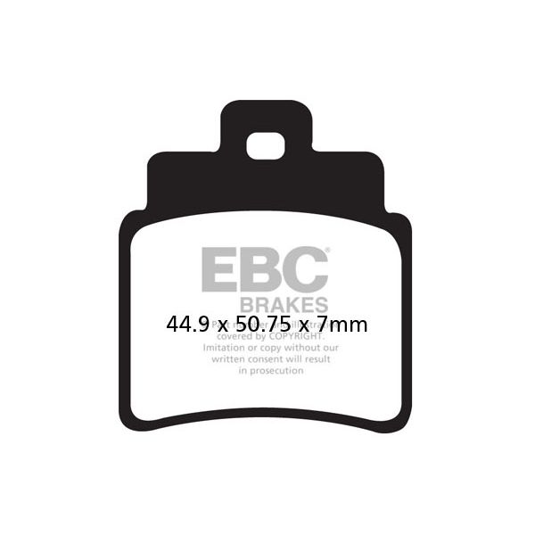 Placute de frana EBC Placute Frana Carbon Tt Dirt FA355/4TT
