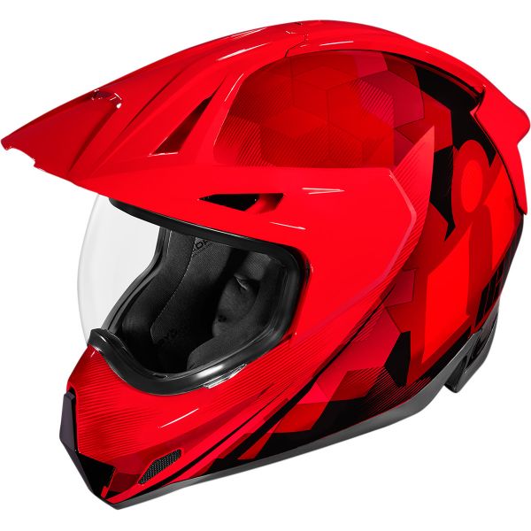 Casti Moto Adventure-Touring Icon Casca Moto Full-Face Variant Pro Ascension Red