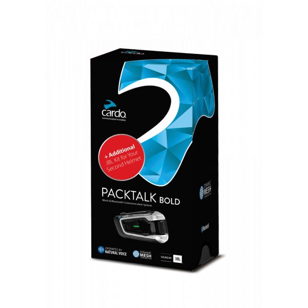 Sisteme Comunicatie Cardo Intercom Moto Packtalk Bold Single PTB00050