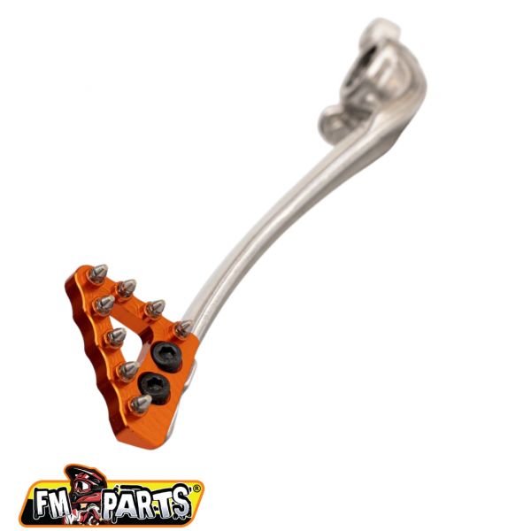 Pedale Frana MX/Enduro Fm-Parts Capat Pedala Frana Marita V2 Ktm Orange
