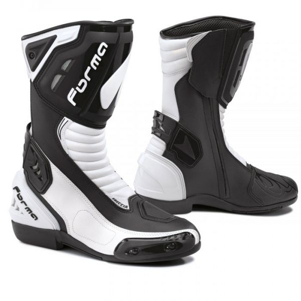  Forma Boots Cizme Moto Racing Freccia Black/White