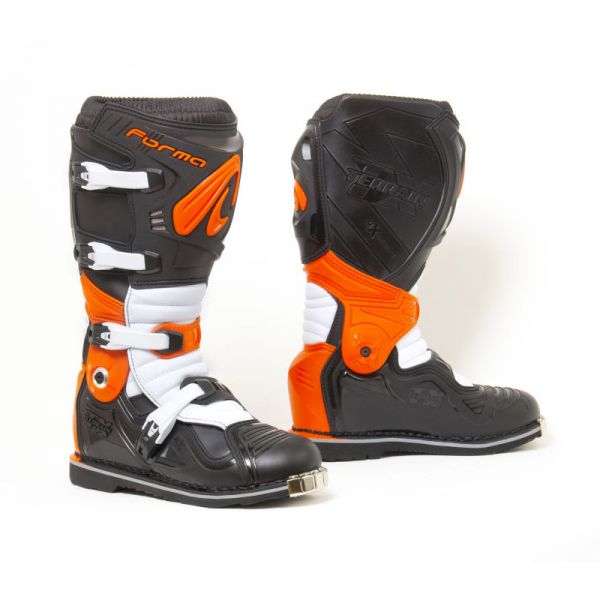 Cizme MX-Enduro Forma Boots Cizme Enduro Terrain Evolution TX Black/Orange/White