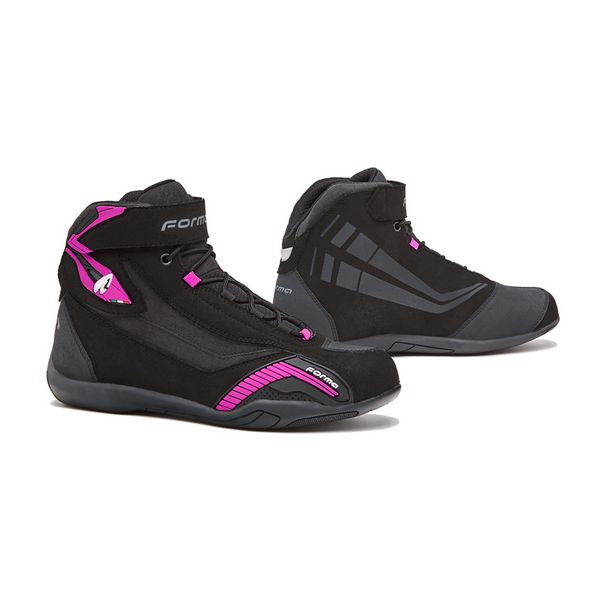 Cizme Moto - Dama Forma Boots Ghete Moto Dama Genesis Black/Pink