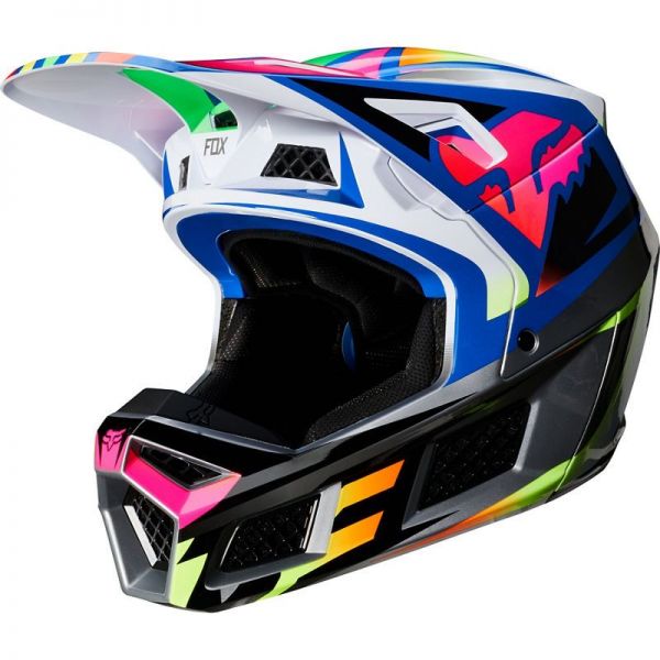 Casti Cross-Enduro Fox Racing Casca Moto Enduro V1 Prix ECE Multicolor