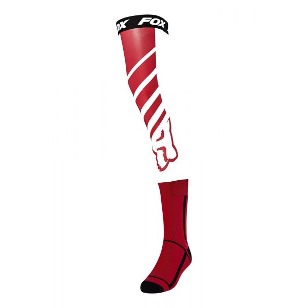 Sosete MX-Enduro Fox Racing Sosete MX Knee Brace Mach One Multicolor/Rosu