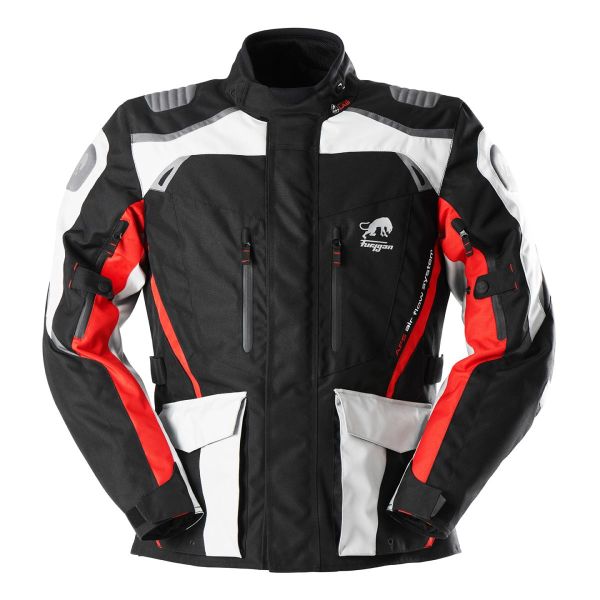 Geci Moto Textil Furygan Geaca Moto Textil Apalaches Black/Pearl/Red 6364-163