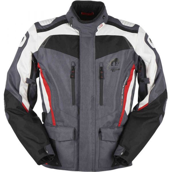 Geci Moto Textil Furygan Geaca Moto Textila Apalaches Black/Grey/Red 2022