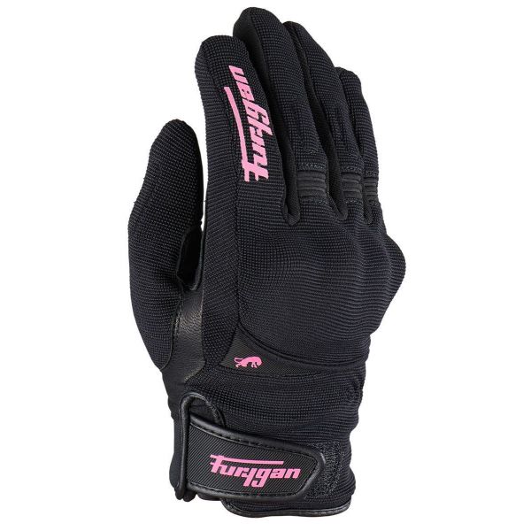 Manusi Moto Dama Furygan Manusi Moto Dama Piele 4532-150 Jet All Season D3O Black/Pink