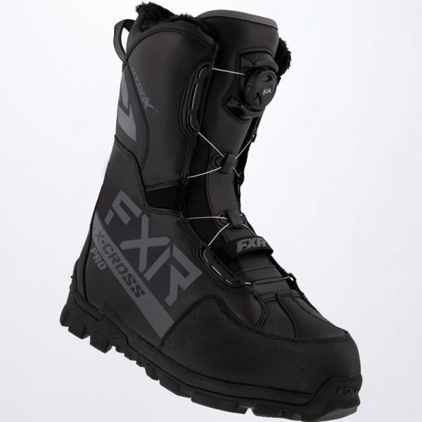 Boots FXR Snow Boots X-Cross Pro BOA Black Ops