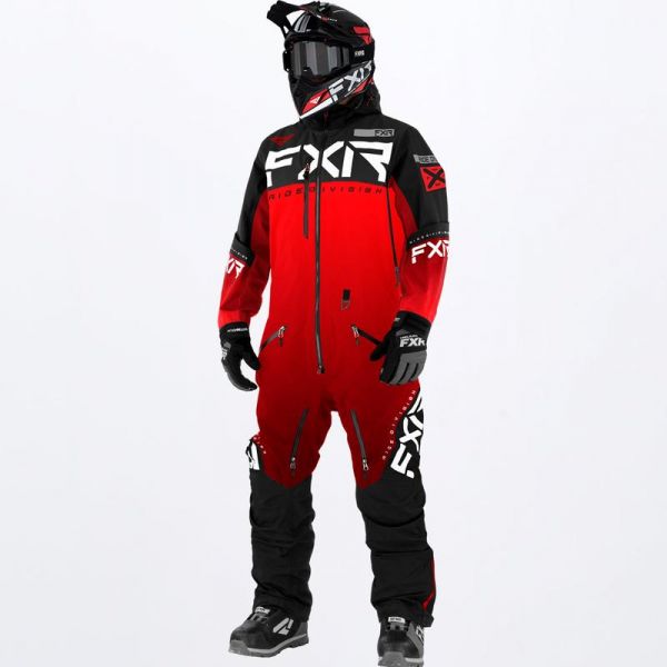 Combinezon Monosuit SNOW FXR Combinezon Snow Helium Insulated Red Fade/Black 2022 