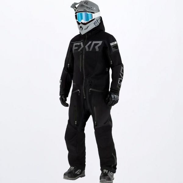 Combinezon Monosuit SNOW FXR Combinezon Snow Ranger Instinct F.A.S.T Insulated Black Ops 2022 