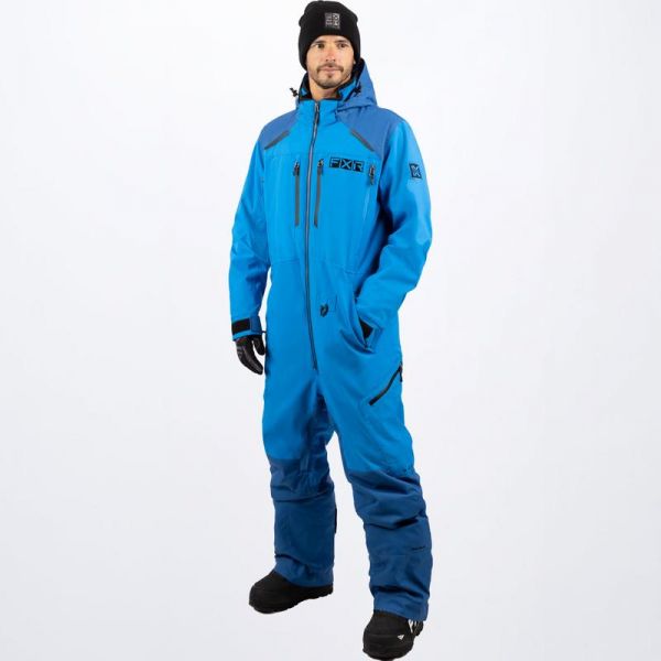Combinezon Monosuit SNOW FXR Combinezon Snow Ridge Lite Blue/Dark Blue