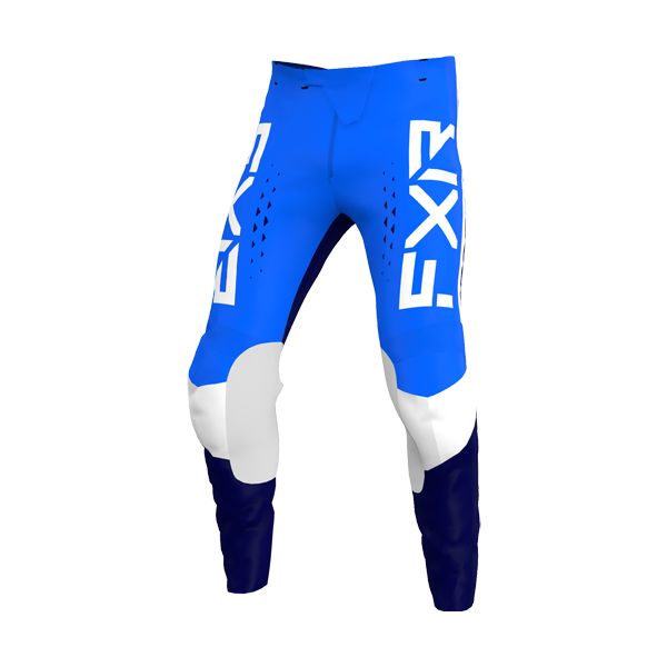 Pantaloni MX-Enduro FXR Pantaloni Enduro Clutch Pro Cobalt Blue/White/Navy