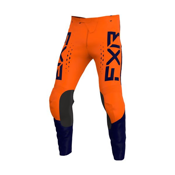 Pantaloni MX-Enduro Copii FXR Pantaloni Enduro Copii Clutch Pro Orange/Midnight