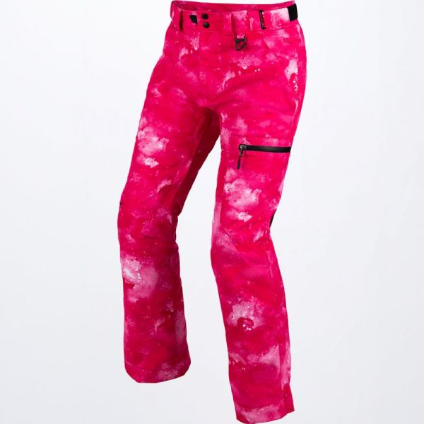 Pantaloni Snow - Dama FXR Pantaloni Snowmobil Dama Aerial Pink Ink