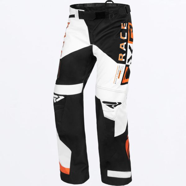 Pantaloni Snow FXR Pantaloni Snowmobil Non-Insulated Cold Cross RR Orange/White/Black 23