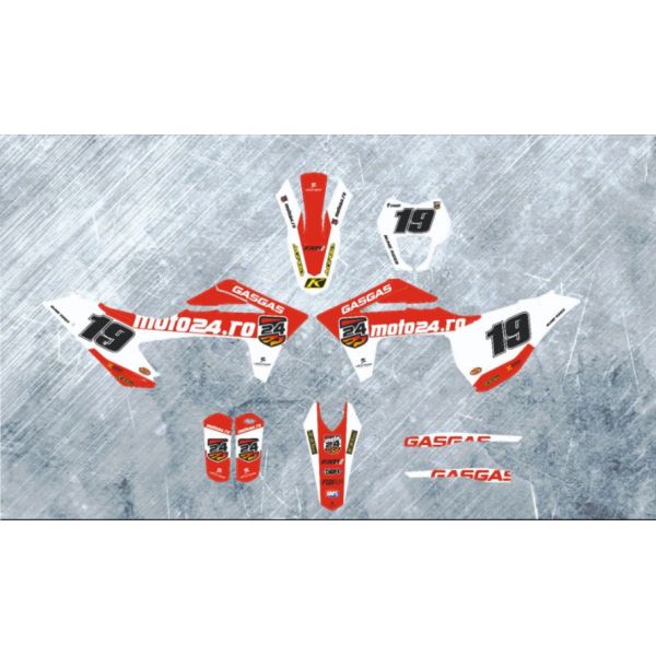Graphics Lets Ride Graphics Kit Moto24 2021-2023 for Gas Gas EC