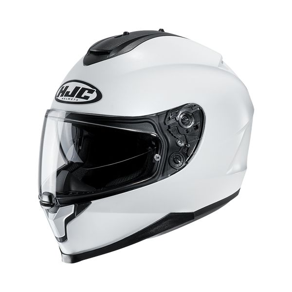 Casti Moto Integrale HJC Casca Moto Full-Face/Integrala C70N Solid White Glossy 24