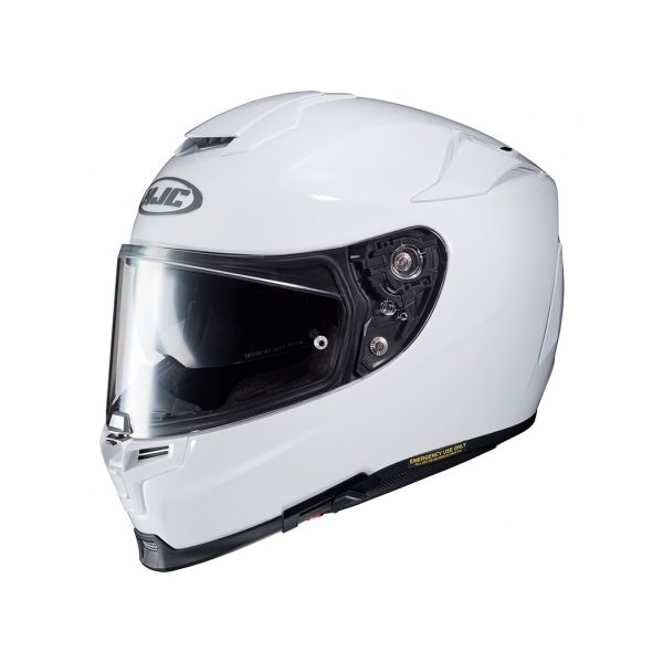 Casti Moto Integrale HJC Casca Moto Full-Face RPHA 70 Solid White Glossy