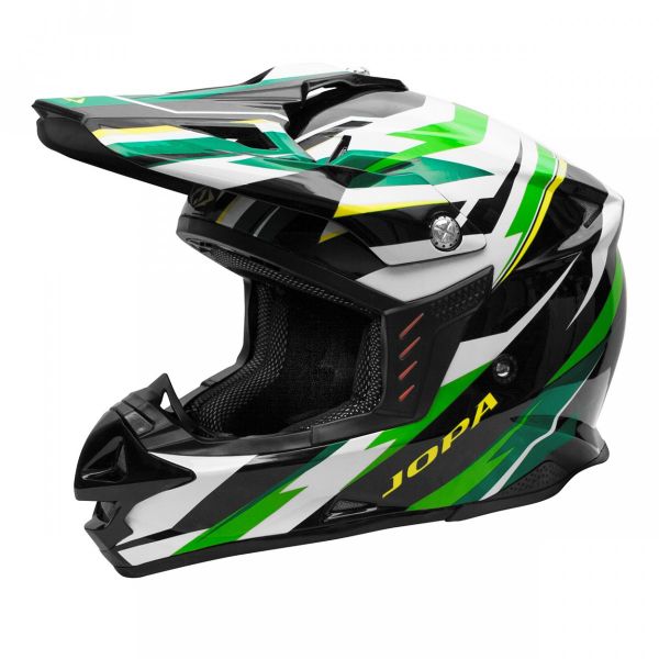  Jopa Casca Moto Enduro Locust II Scrum Black/Green