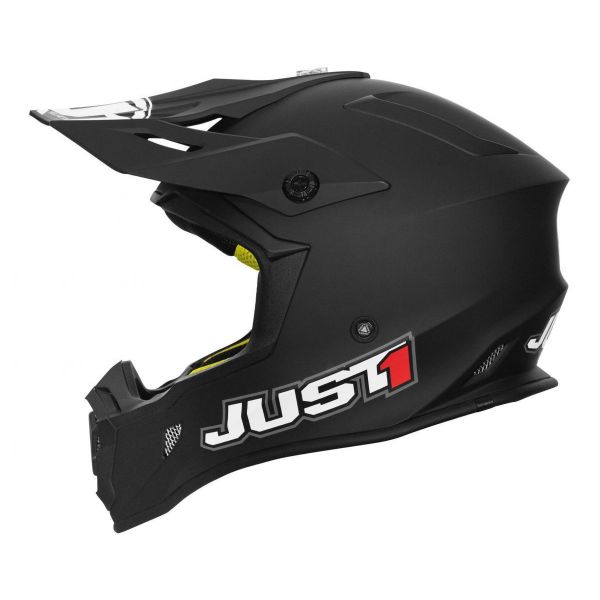 Casti Cross-Enduro Just1 Casca Moto Enduro J38 Solid Matt Black 2021