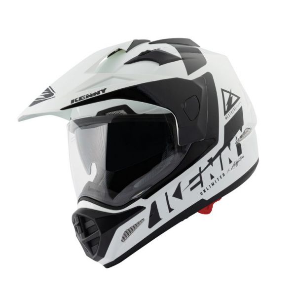 Casti ATV Kenny Casca Moto ATV Extreme White/Black