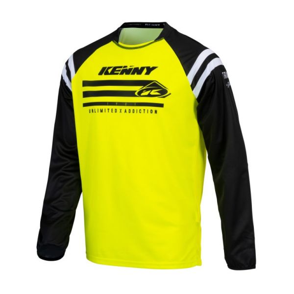 Tricouri MX-Enduro Kenny Tricou Enduro Track Raw Neon Yellow