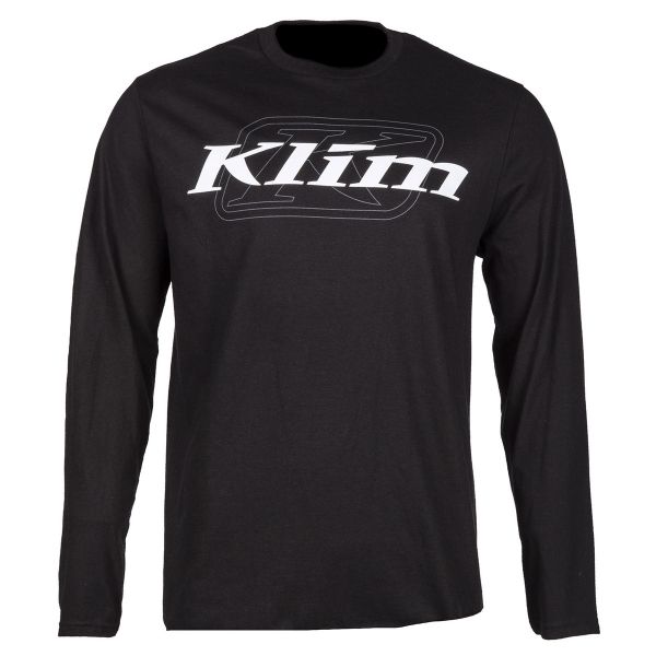  Klim K Corp LS T Black/White Shirt