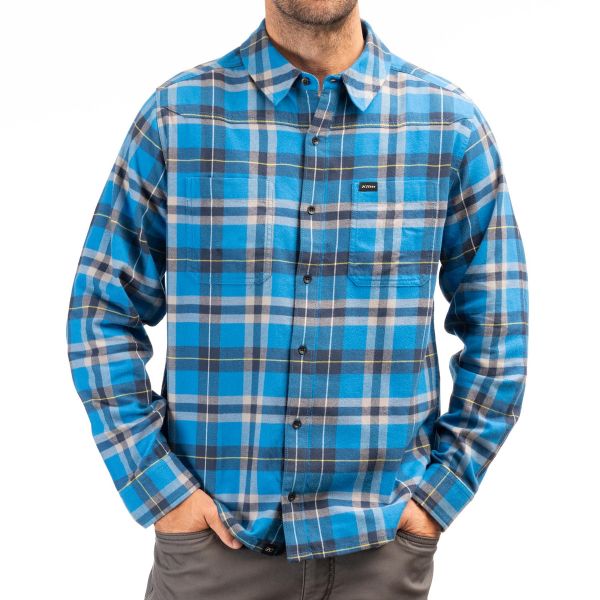 Tricouri/Camasi Casual Klim Camasa Table Rock Midweight Flannel Imperial Blue Monument 24