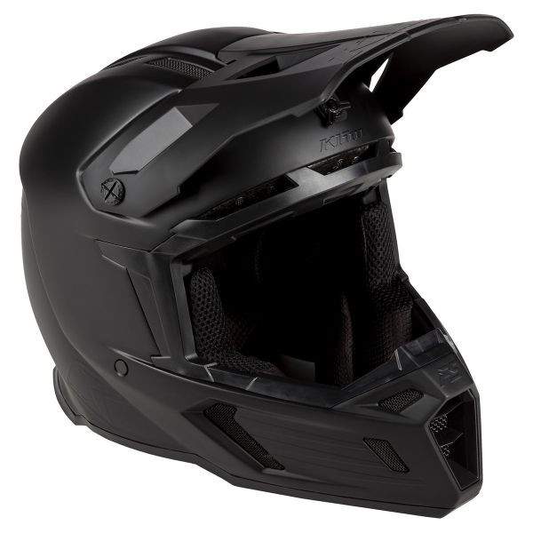Casti Cross-Enduro Klim Casca Moto Enduro F5 Koroyd Helmet ECE/DOT OPS Black