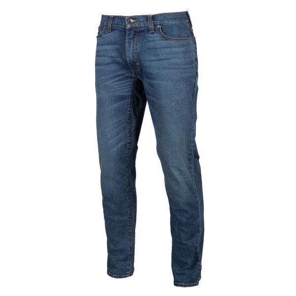 Jeans Moto Klim K Forty 3 Tapered Stretch Denim Cobalt