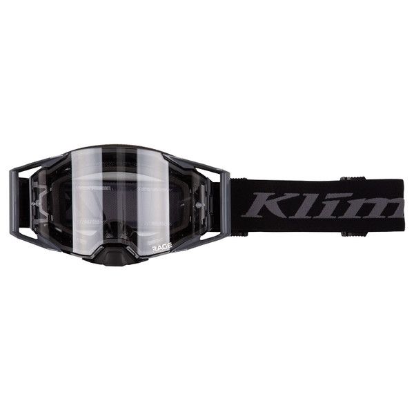 Ochelari MX-Enduro Klim Ochelari Moto MX Rage Black Clear Lens
