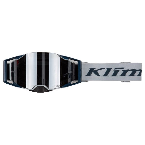 Ochelari MX-Enduro Klim Ochelari Moto MX Rage Cool Gray Silver Mirror Lens