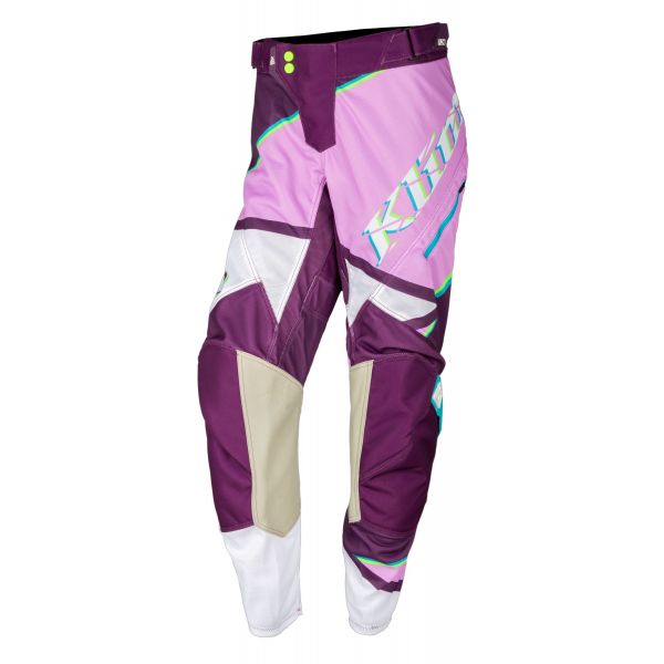 Pantaloni MX-Enduro Klim Pantaloni Enduro Dama XC Lite Shattered Purple