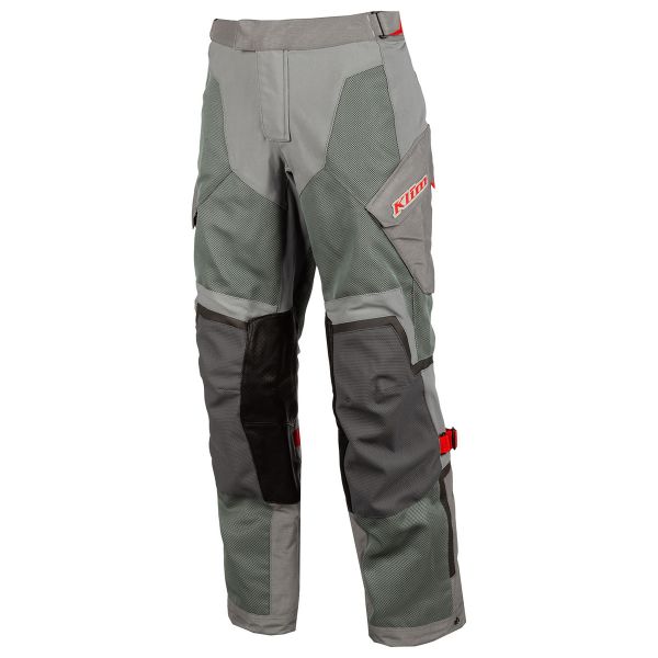 Pantaloni Moto Textil Klim Pantaloni Moto Textil Baja S4 Short Cool Gray-Redrock