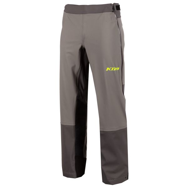Pantaloni Moto Textil Klim Pantaloni Moto Textil Enduro S4 Tall Castlerock Gray-Electrik Gecko