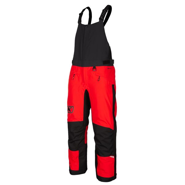 Pantaloni Snow Klim Pantaloni Snowmobil Insulated Klimate Bib Fiery Red/Black