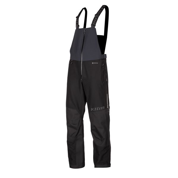 Pantaloni Snow Klim Pantaloni Snowmobil Non-Insulated Tomahawk Bib Short Black/Metallic Black
