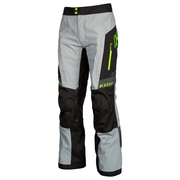 Pantaloni Moto Textil Klim Pantaloni Moto Textil Traverse Gray/Electrik Gecko 2021