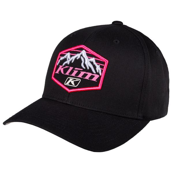 Sepci Klim Sapca Glacier Hat Black/Knockout Pink
