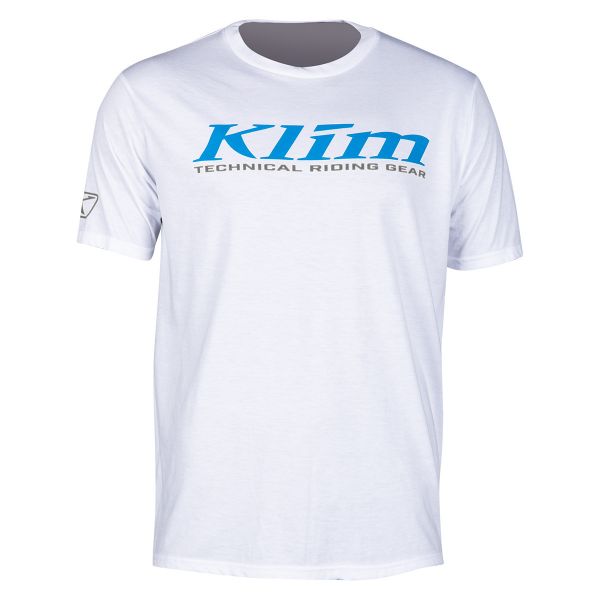 Tricouri/Camasi Casual Klim Tricou K Corp SS T Military White/Vivid Blue