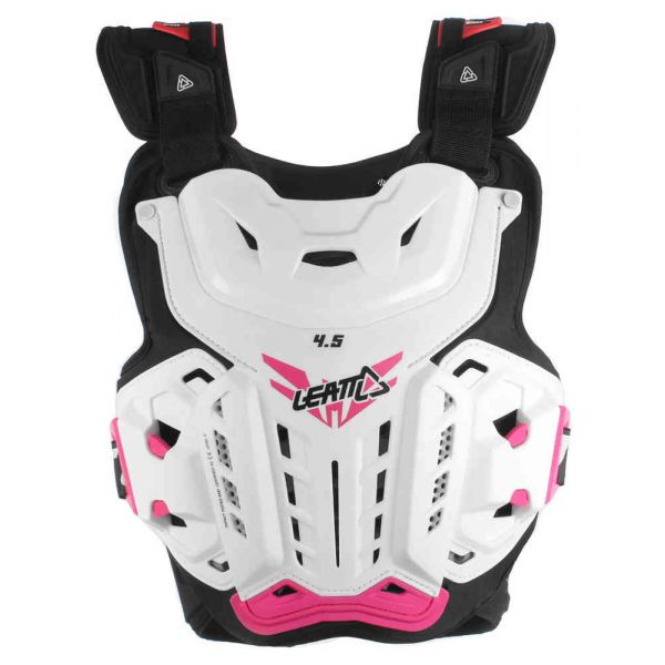 Protectii Piept-Spate Leatt Vesta Protectie Moto Dama 4.5 Jacki White/Pink
