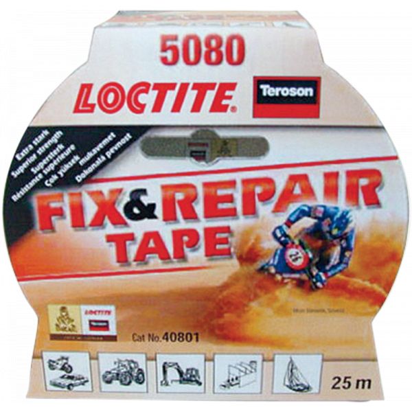 Produse intretinere Loctite Banda Adeziva 5080 Fix And Repair Tape 25m Gray 801959