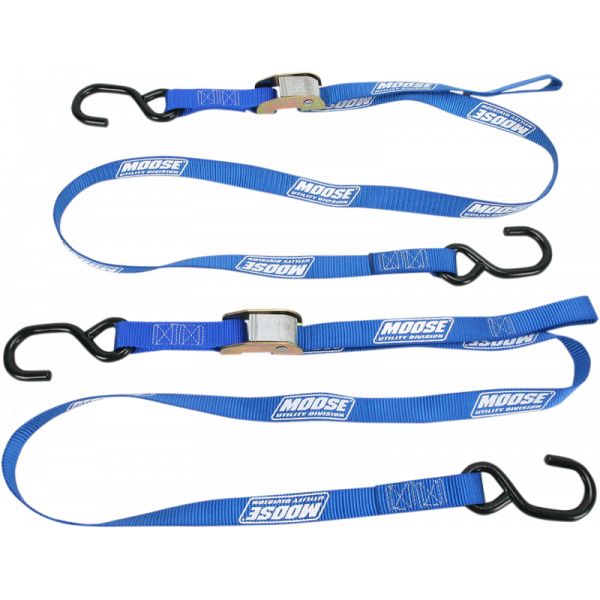 Rampe ATV Moose Racing Chingi Ancorare Heavy Duty Standard Albastru