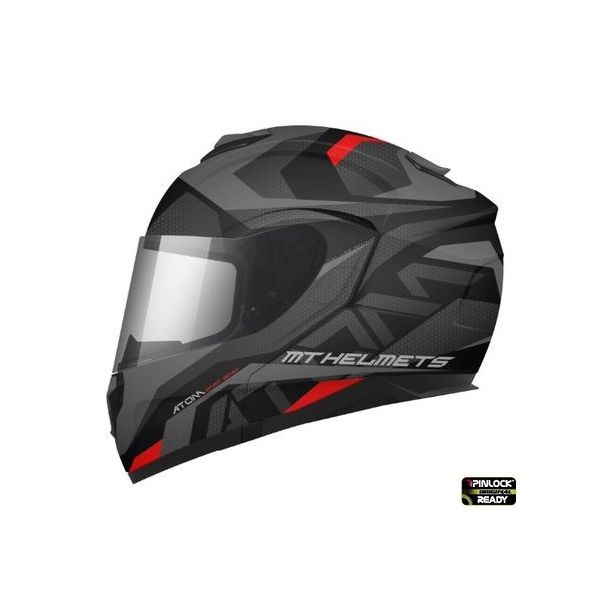 Casti Moto Flip-up (Modulabile) MT Helmets Casca Moto Flip-Up Atom SV Skill A1 Black Matt