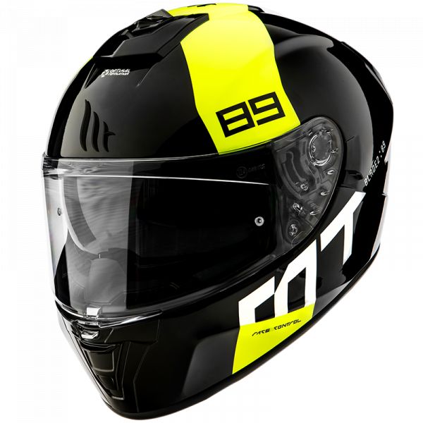 Casti Moto Integrale MT Helmets Casca Moto Full-Face Blade 2 SV 89 B2 Gloss Pearl Fluor Yellow